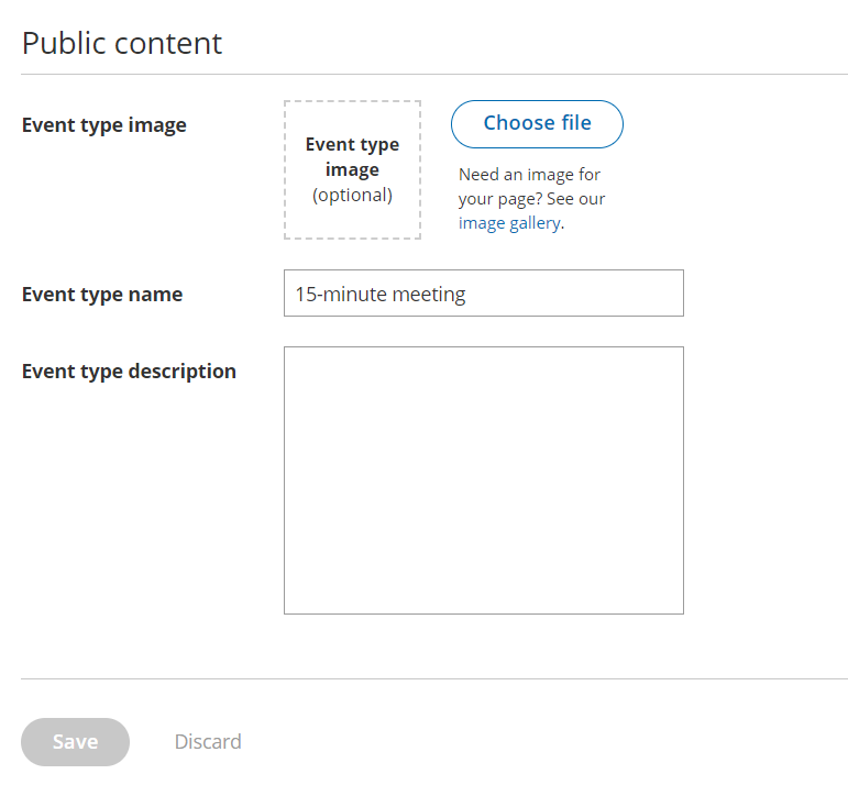 Figure 1: The Public content section